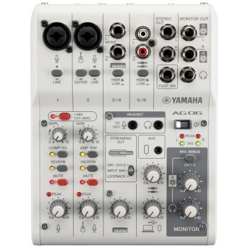 Yamaha AG06 MK2 White купить