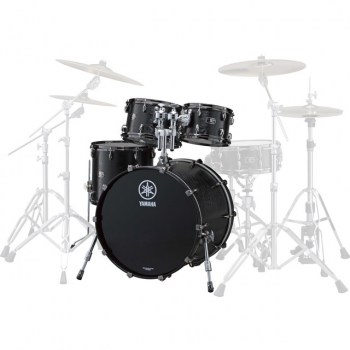 Yamaha Live Custom Shellset Rock, Black Wood #BKW купить