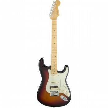 Fender American Elite Stratocaster® HSS Shawbucker, Maple Fingerboard, 3-Color Sunburst купить