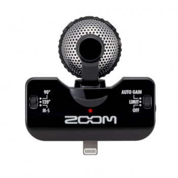 Zoom iQ5 Stereo Microphone Black with Swivel Capsule купить