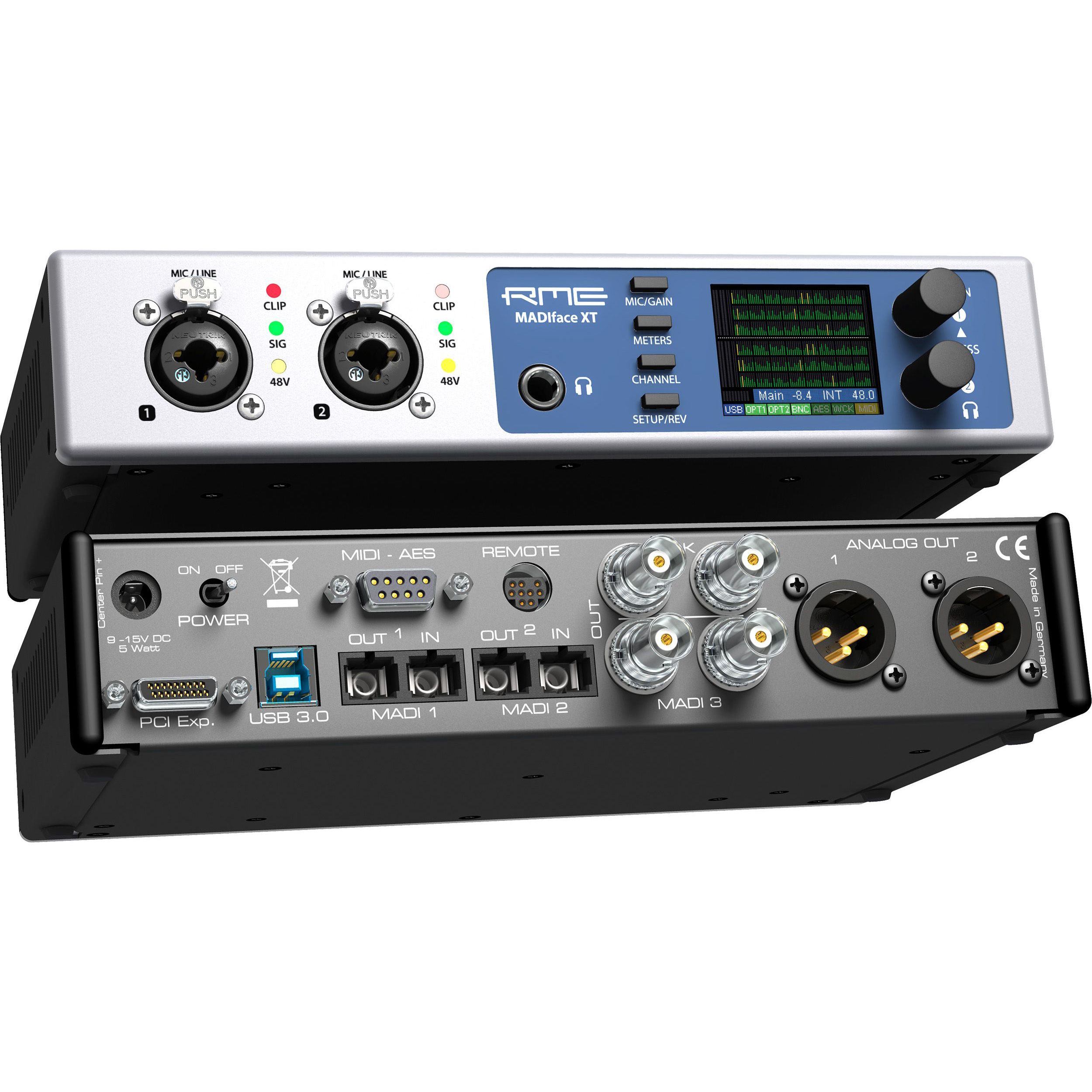 Аудиоинтерфейс. RME MADIFACE XT. Звуковая карта RME MADIFACE XT. RME UFX II. Внешняя звуковая карта RME Fireface UFX.