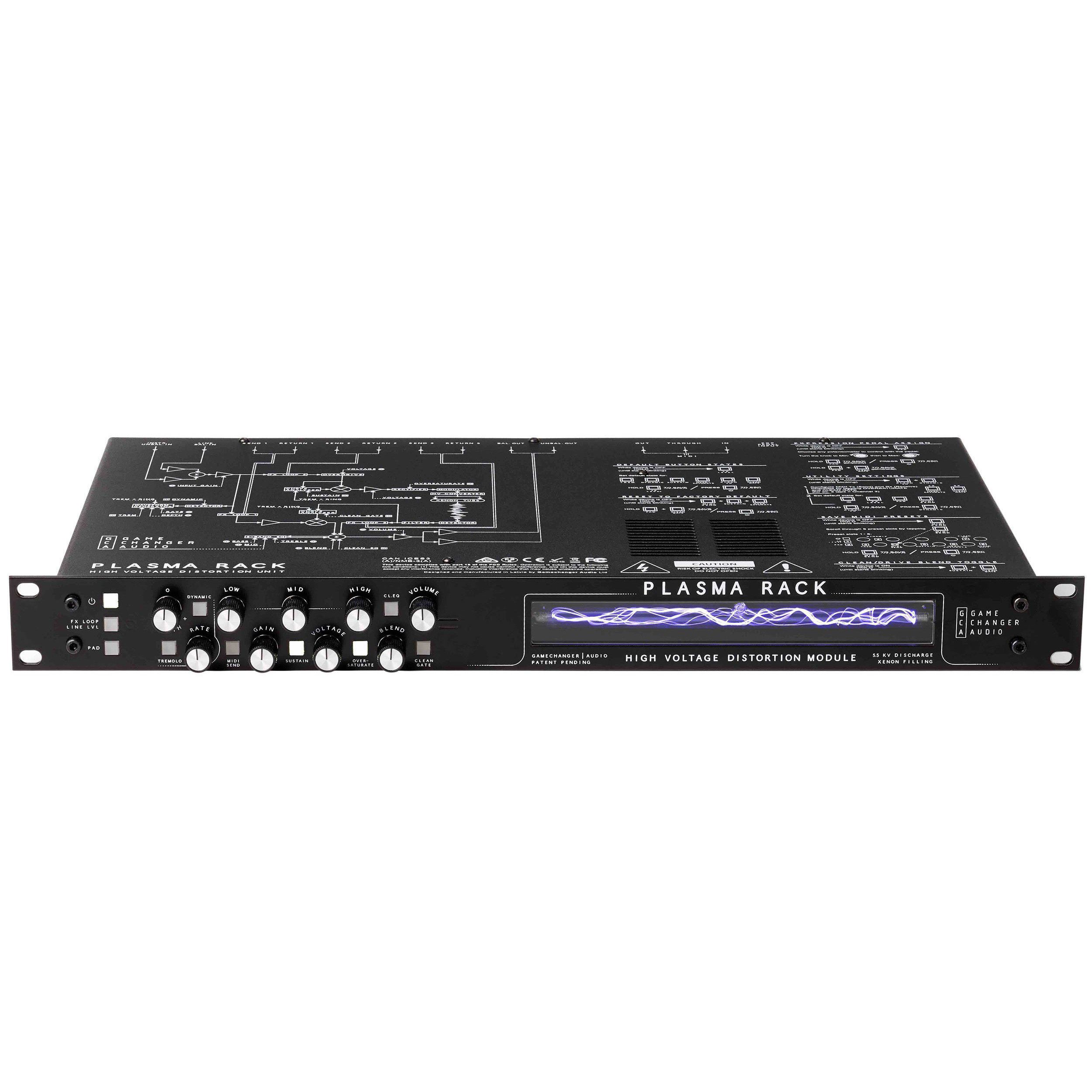 Купить Gamechanger Plasma Rack 1u Module цена 142412 ₽ и Мульти-эффекты  Gamechanger с доставкой по России в muStore