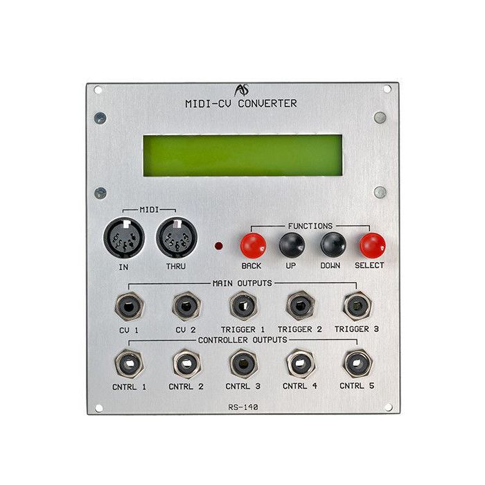 Модульный синт Analogue Systems. Модуль аналоговых входов мав. Midi to CV Converter.