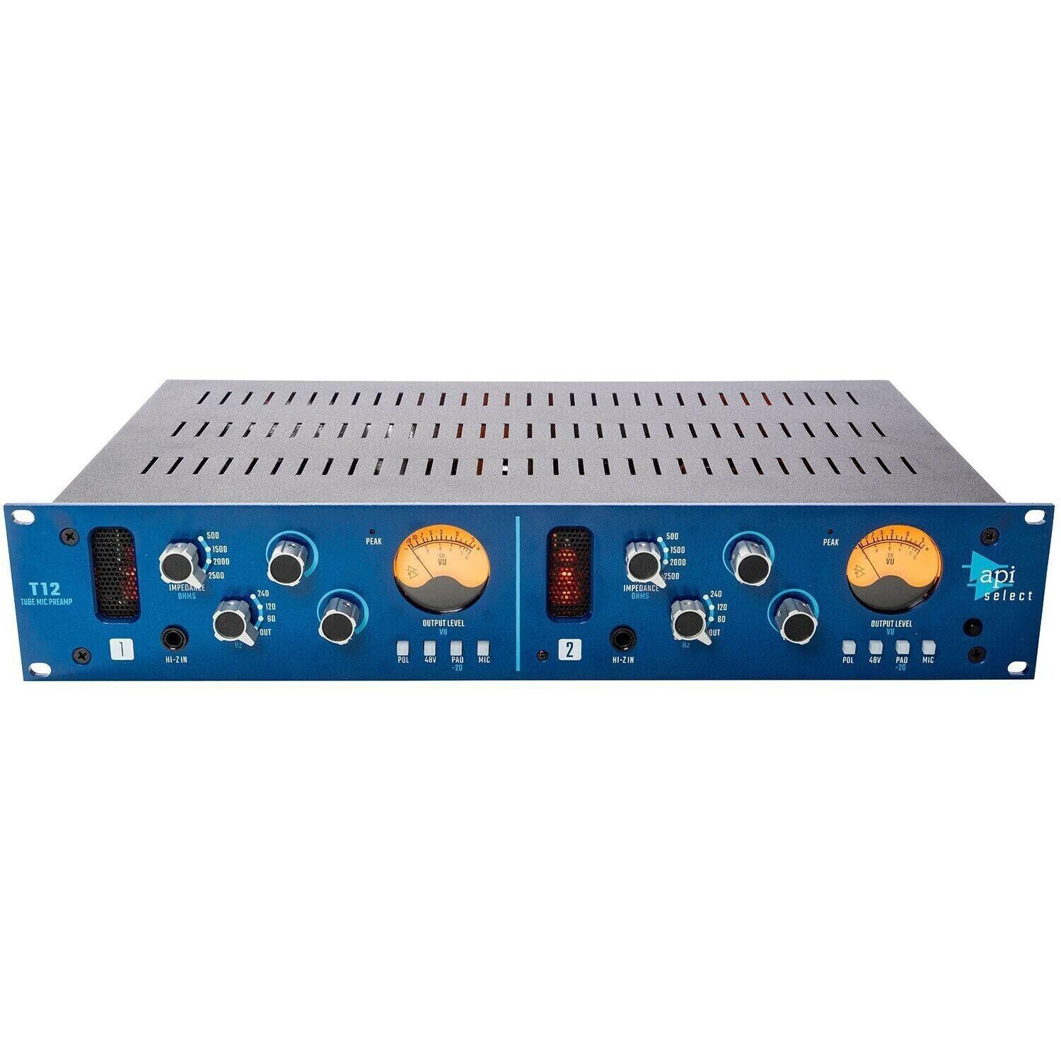 Купить API Audio SELECT T12 2-CHANNEL TUBE MICROPHONE PREAMPLIFIER цена ...