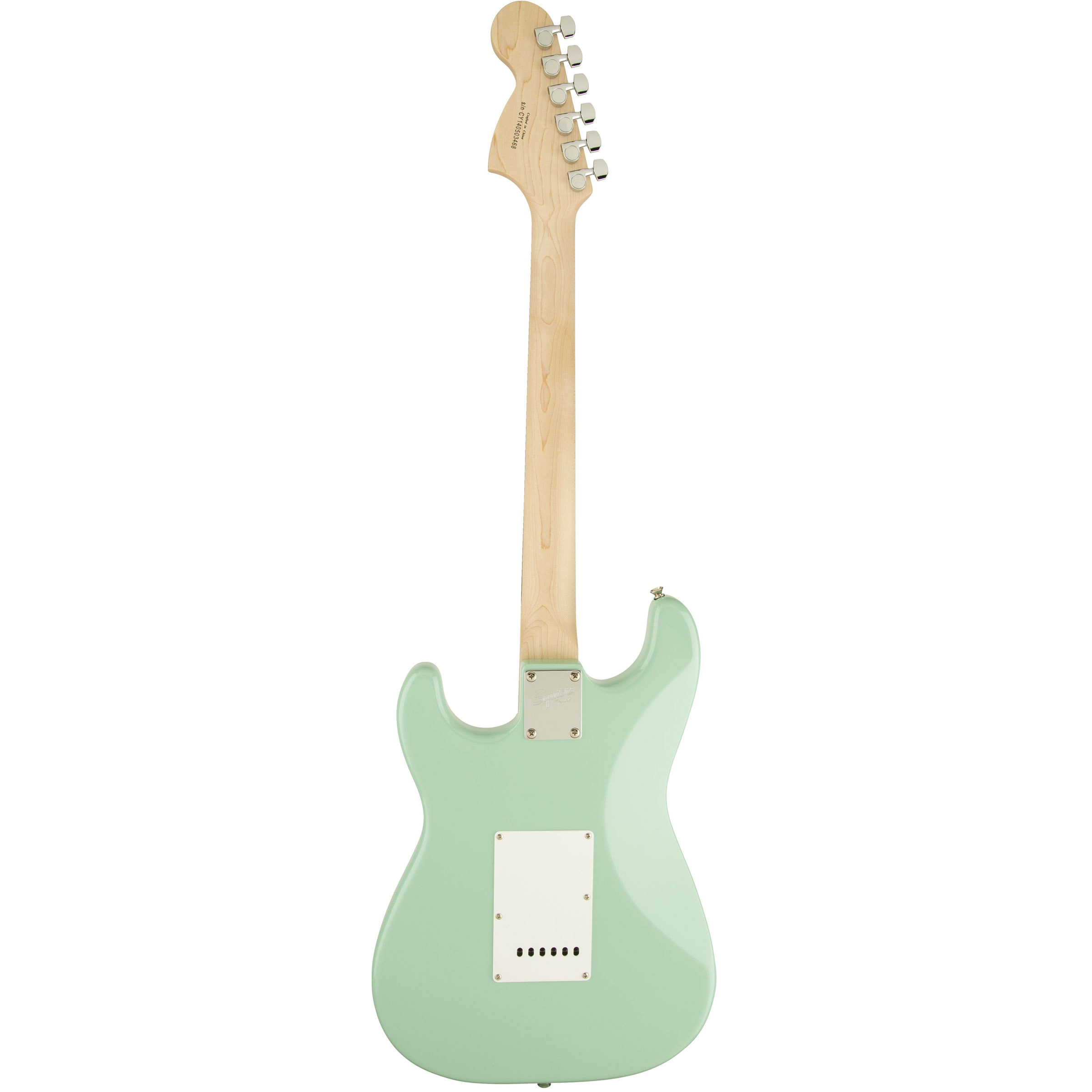 squier stratocaster surf green