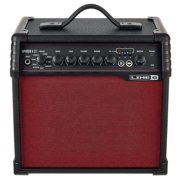 line 6 spider v 20 red edition