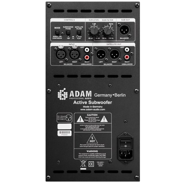 adam subwoofer 12