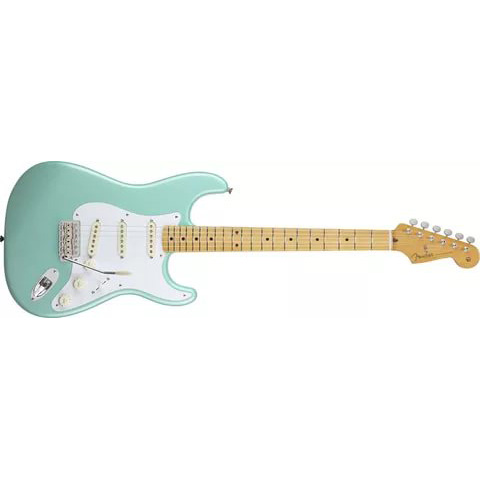 classic series 50s stratocaster maple fingerboard surf green