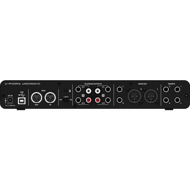 Звуковая карта behringer umc404hd