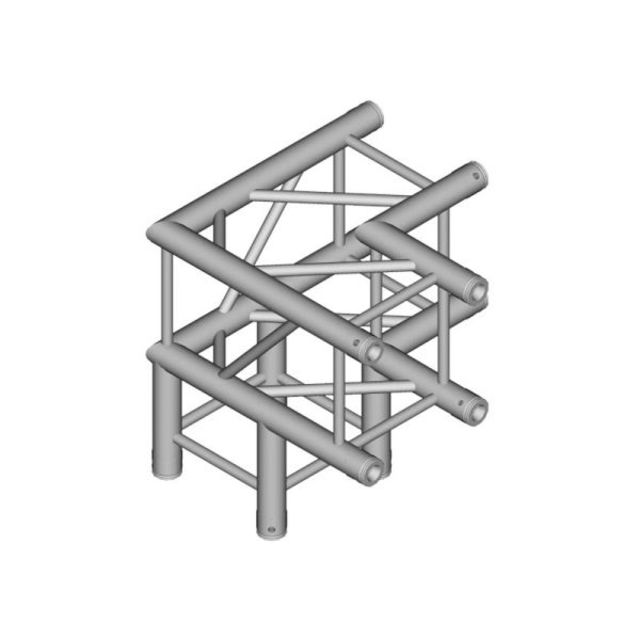 Cedarslink 8x8 Truss Corner Bracket - Variable Angle Adjustment For Black Bolt Trussing