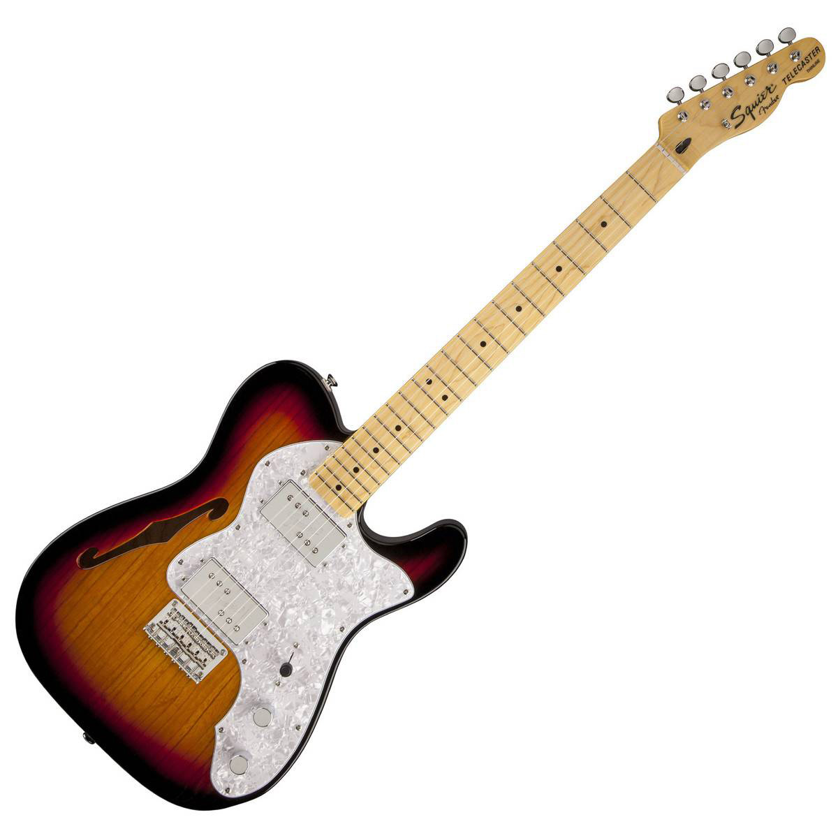 fender telecaster thinline sunburst