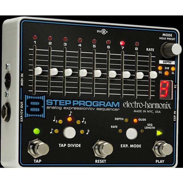 Electro harmonix. Секвенсор гитара дисторшн. Analogic программа.