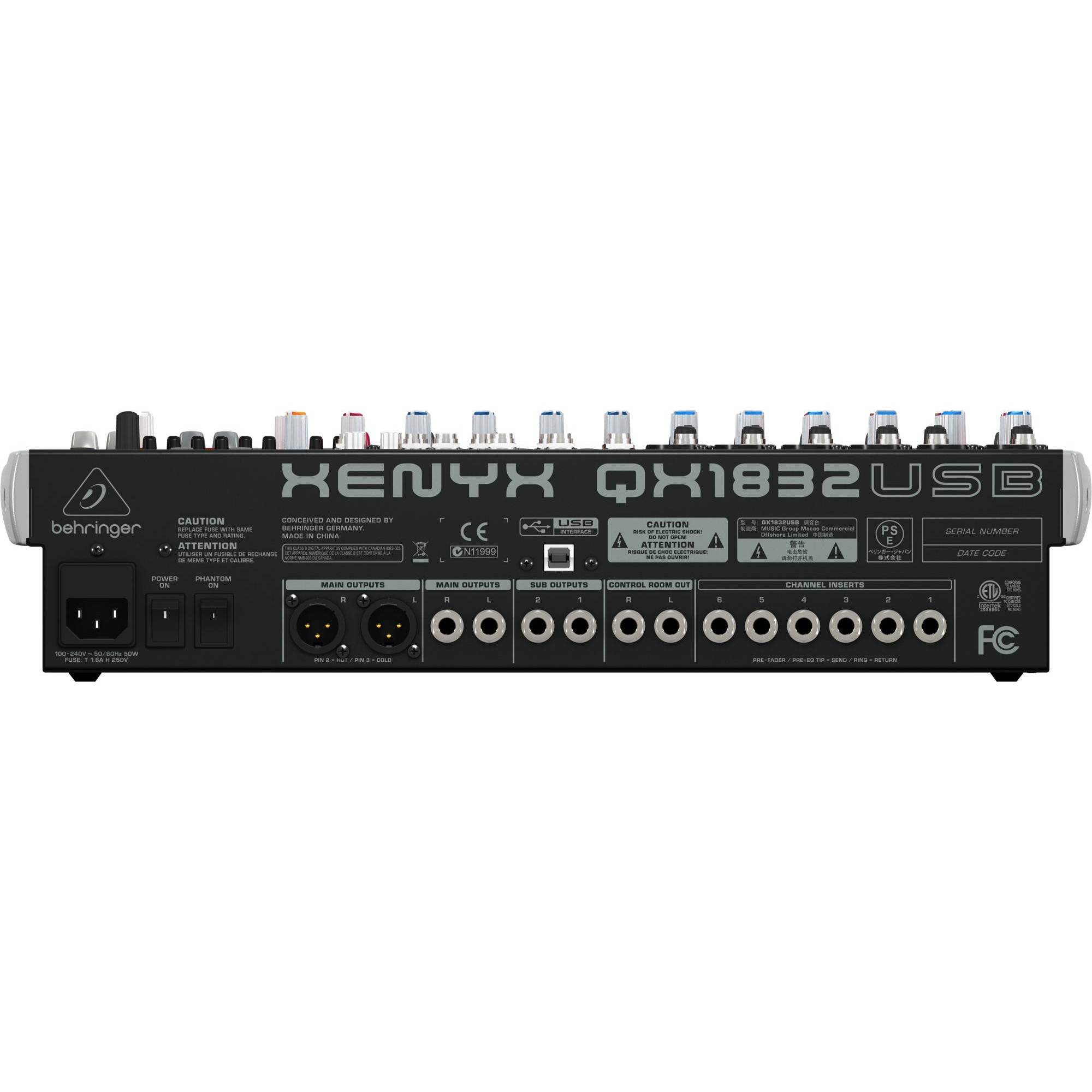 Микшерный Пульт Behringer Qx2222usb Купить