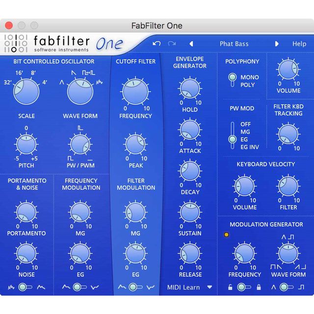 Fabfilter One License Code купить