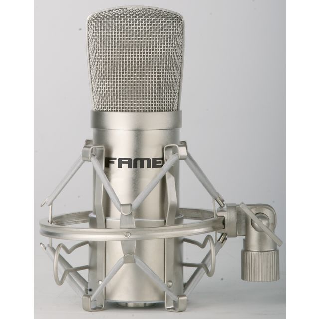 Купить Fame Studio CM1 Studio Condener Microphone цена 6212 ₽ и  Конденсаторные микрофоны с большой диафрагмой Fame с доставкой по России в  muStore