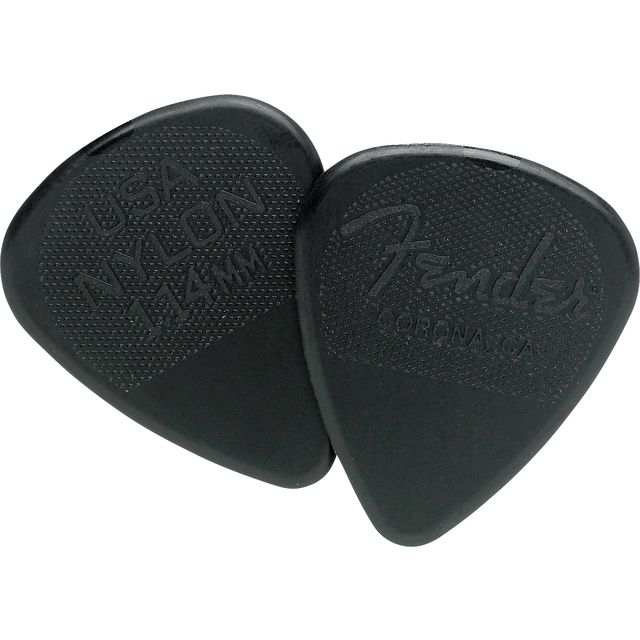 New Fender Nylon Picks are proudly made in the USA out of durable high qual...