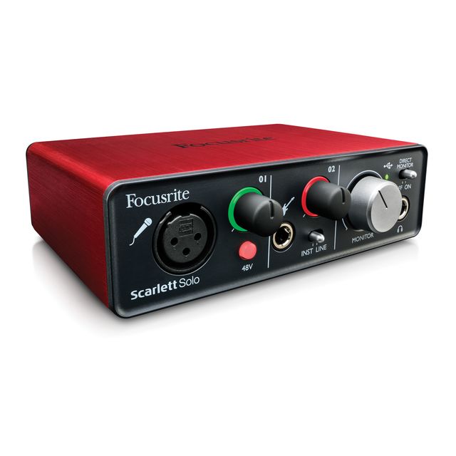 Звуковая карта focusrite scarlett