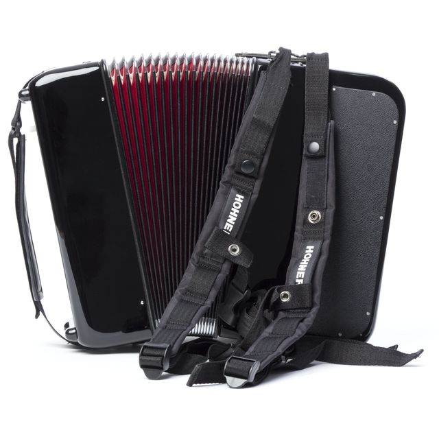 Купить Hohner Nova II 48 ButtonAccordion BSystem, Black цена ? и Баяны Hohner с доставкой по