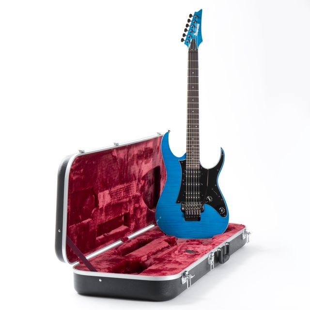 Купить Ibanez Prestige RG3750FZ-TB Transparent Blue цена ? и Ibanez модели  Ibanez с доставкой по России в muStore