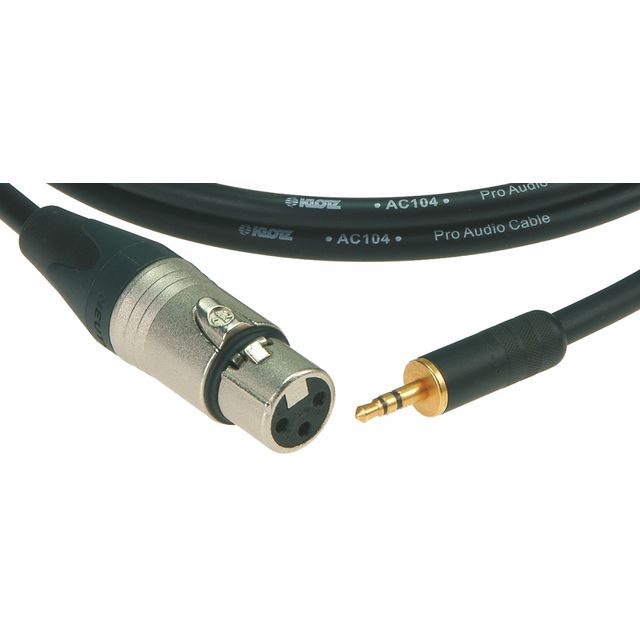 Schulzkabel XXL 3 Double câble microphone S 100 / S 101 XLR