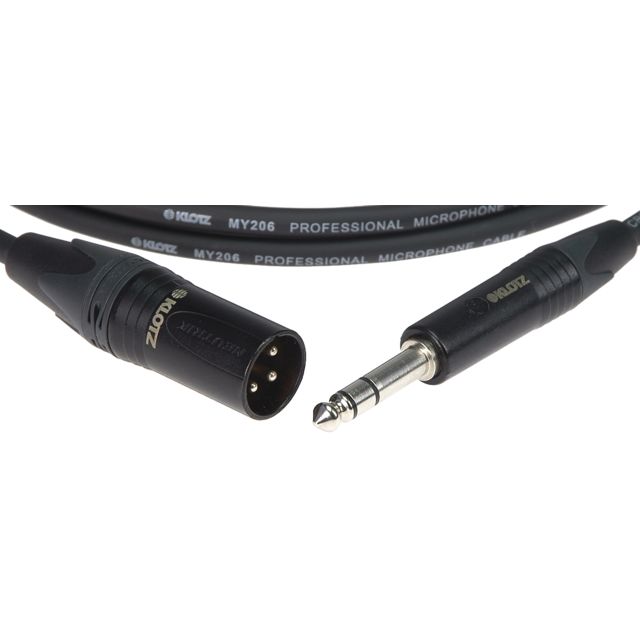 Купить Klotz Microphone Cable 3m XLR male - Jack plug stereo