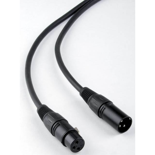 Lightmaxx Dmx Pin M Xlr Cable Ohm Black