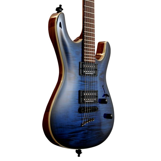 Купить Mayones Setius GTM 6 T-DBLUB-G Transparent Dirty Blueburst цена ? и  Различные электрогитары Mayones с доставкой по России в muStore