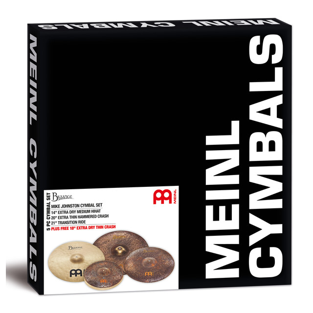 Meinl mike deals johnston cymbal pack