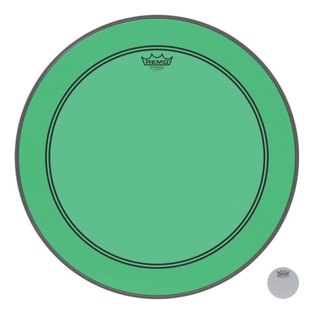 Remo Powerstroke 3 Colortone 22" Grun купить