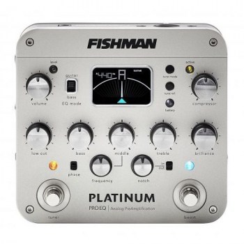 Fishman Pro-plt-201 Platinum Pro Eq Analog Preamp купить