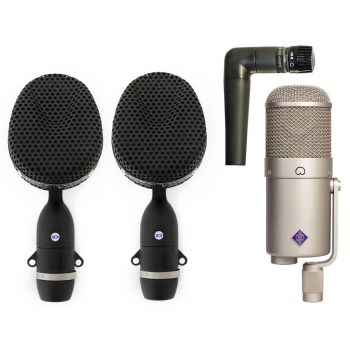 Mike Nehra Power Quad Kit - Premium Microphone Bundle купить