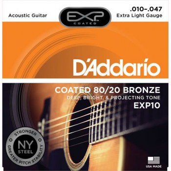 D`addario Exp10 Set Acous Exp 80/20 X-lite купить