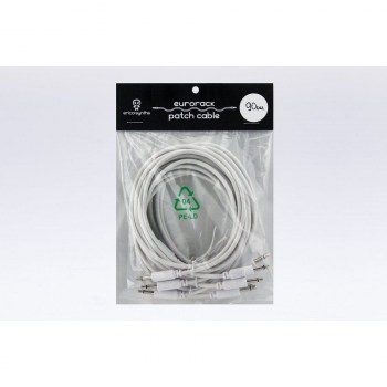 Erica Synths Eurorack Patch Cables 90cm, 5 Pcs White купить