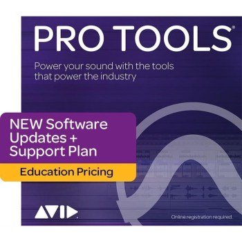 Avid Pro Tools 1-Year Software Updates + Support Plan NEW Education (Electronic Delivery) купить