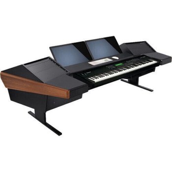 Argosy D15KL-DR800-B-M Dual 15KL Keyboard Workstation w/800 Rack Modules and Mahogany End Panels купить