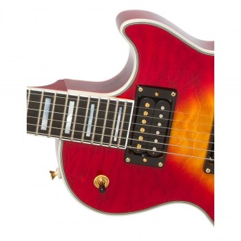 Epiphone PROPHECY LES PAUL Custom PLUS GX HERITAGE CHERRY SUNBURST купить