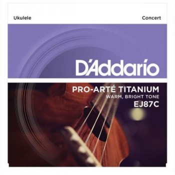 D`addario Ej87c Set Concert Titanium Ukulele купить