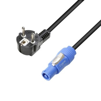 Adam Hall Cables 8101 PCON 0500 X - Main power cord CEE 7/7 - Power Twist 1.5 mm2 5 m купить