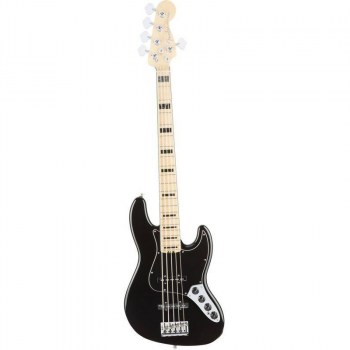 Fender American Elite Jazz Bass® V, Maple Fingerboard, Black купить