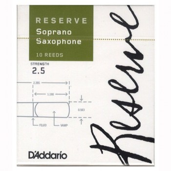 D`addario Woodwinds Dir1025 Reserve Ssx - 10 Pack - 2.5 купить