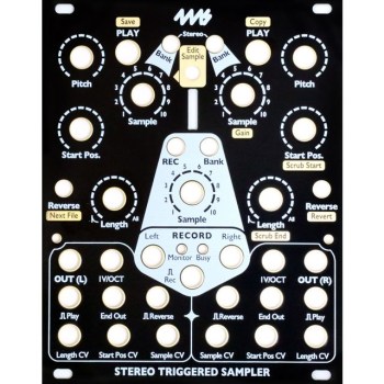 4ms Stereo Triggered Sampler Black Panel купить