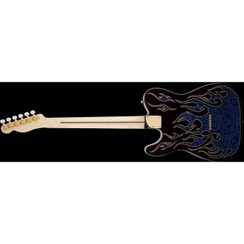 Fender James Burton Telecaster, Blue Paisley Flames, Maple купить