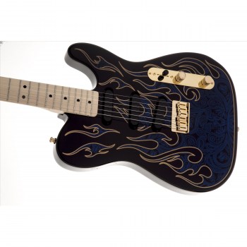 Fender James Burton Telecaster, Blue Paisley Flames, Maple купить