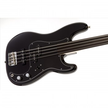 Fender Tony Franklin Fretless Precision Bass, Black, Ebony купить