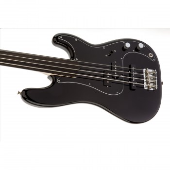 Fender Tony Franklin Fretless Precision Bass, Black, Ebony купить