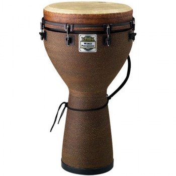 Remo DJ-0018-05- Djembe, MONDO™, Key-Tuned, 18` X 28`, SKYNDEEP® FIBERSKYN®, Contour Tuning Brackets, Earth Finish купить