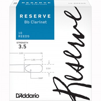 D`addario Woodwinds Dcr1035 Reserve Bb Cl - 10 Pack - 3.5 купить