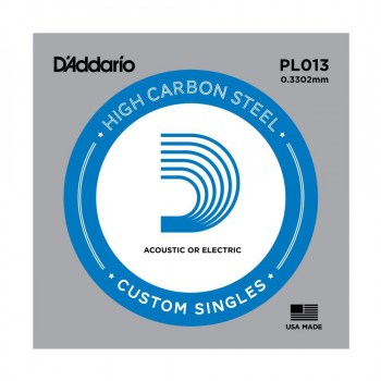 D`addario Pl013 Plain Steel Singles купить