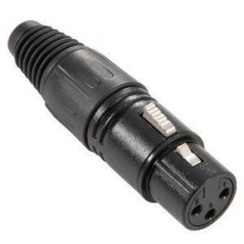 Adam Hall Connectors 7849 - XLR Plug female black купить