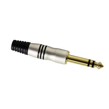 Adam Hall Connectors 7511 - 6.3 mm Jack Plug stereo gold купить